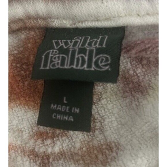 Wild Fable Girls Cropped Multicolor Hoodie Size Large - Picture 3 of 7